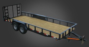 Heavy Duty 20 ft. Landscape Trailer Illinois