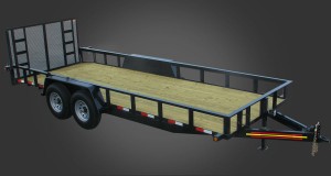 Heavy Duty Landscape Utility Trailer New York