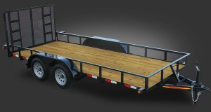 Light Duty 16 ft. Landscape Utility Trailer New York