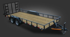 Light Duty 18 ft. Landscape Utility Trailer Illinois