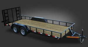 Light Duty 18 ft. Landscape Utility Trailer New York