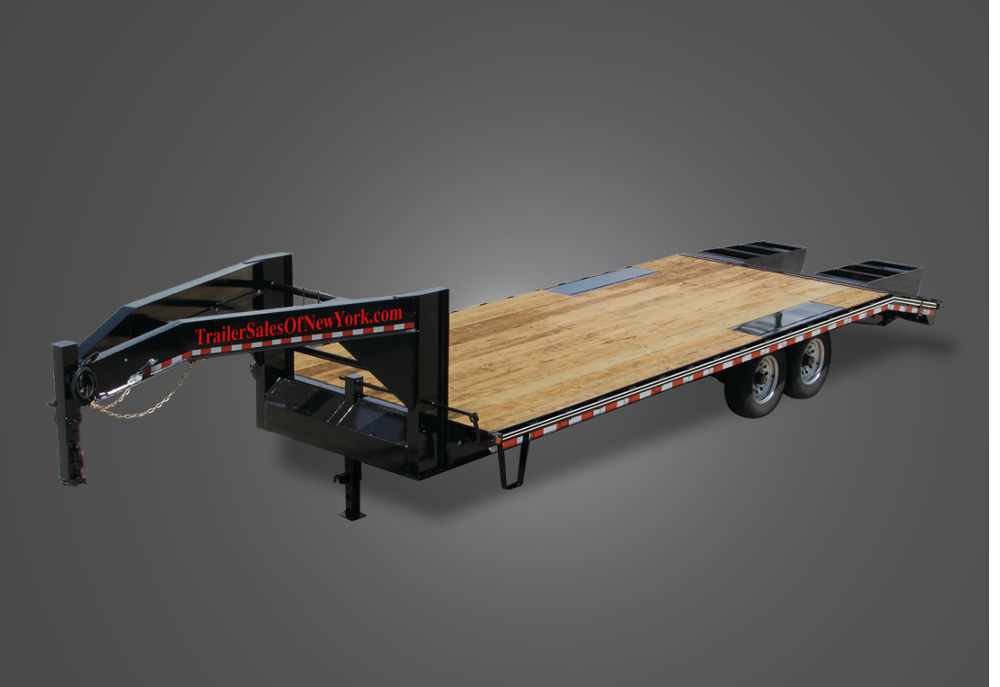 Deluxe 12000 GVWR Flatbed Utility Trailer Kaufman Trailers