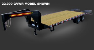 flatbed gooseneck trailer