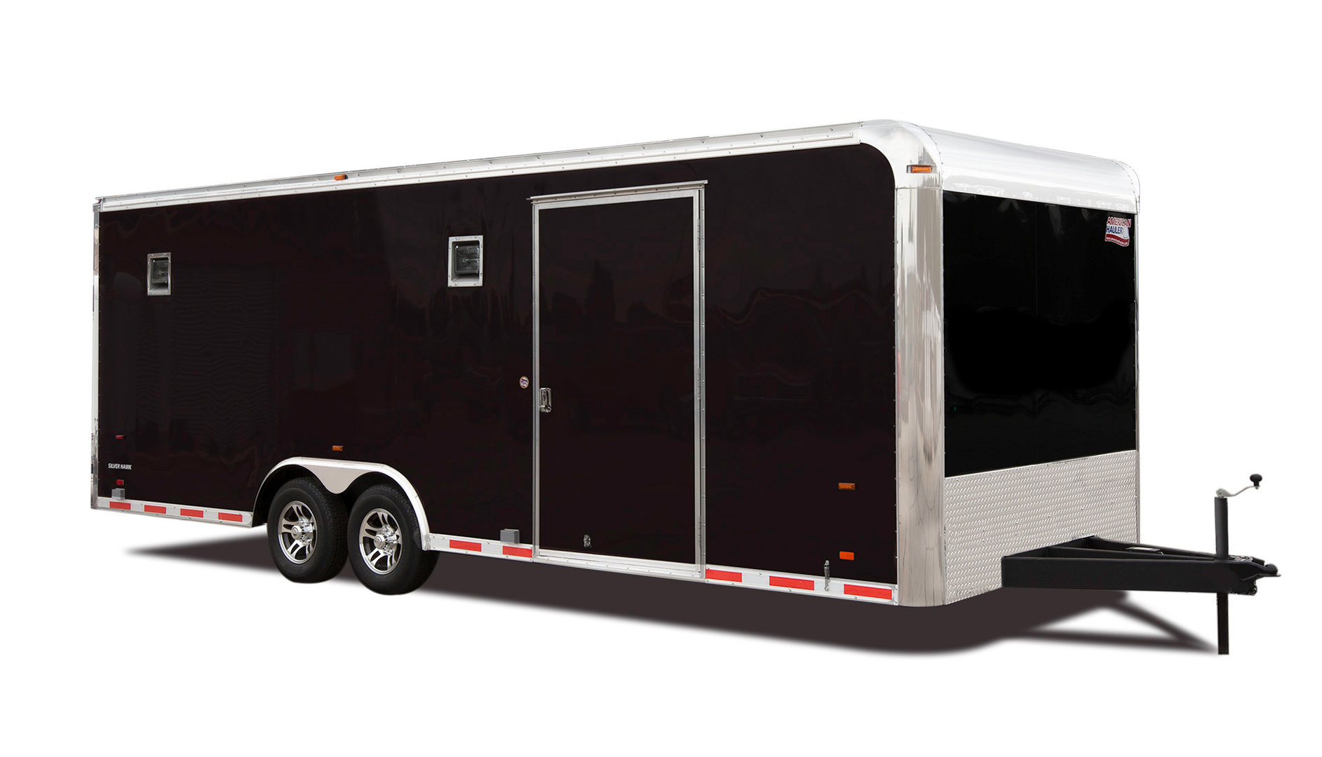 Race Car Bumper Pull Enclosed Trailers